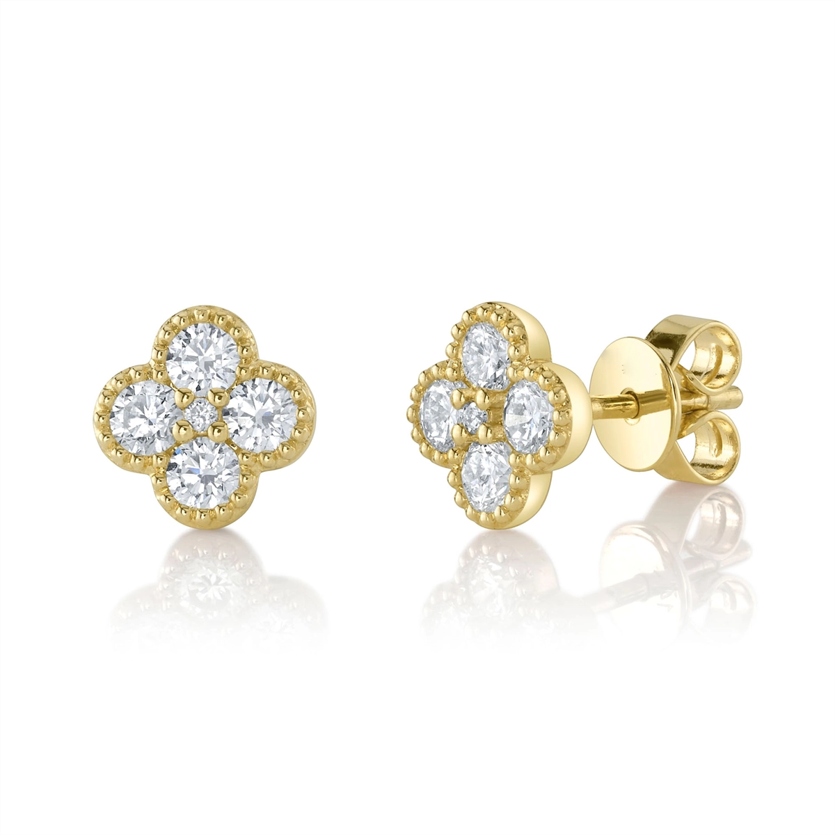 Earrings Earrings in Yellow Gold containing Diamond 434429