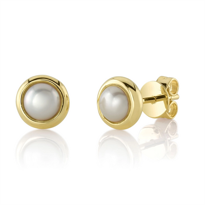 csv_image Earrings Earring in Yellow Gold containing Pearl 434432