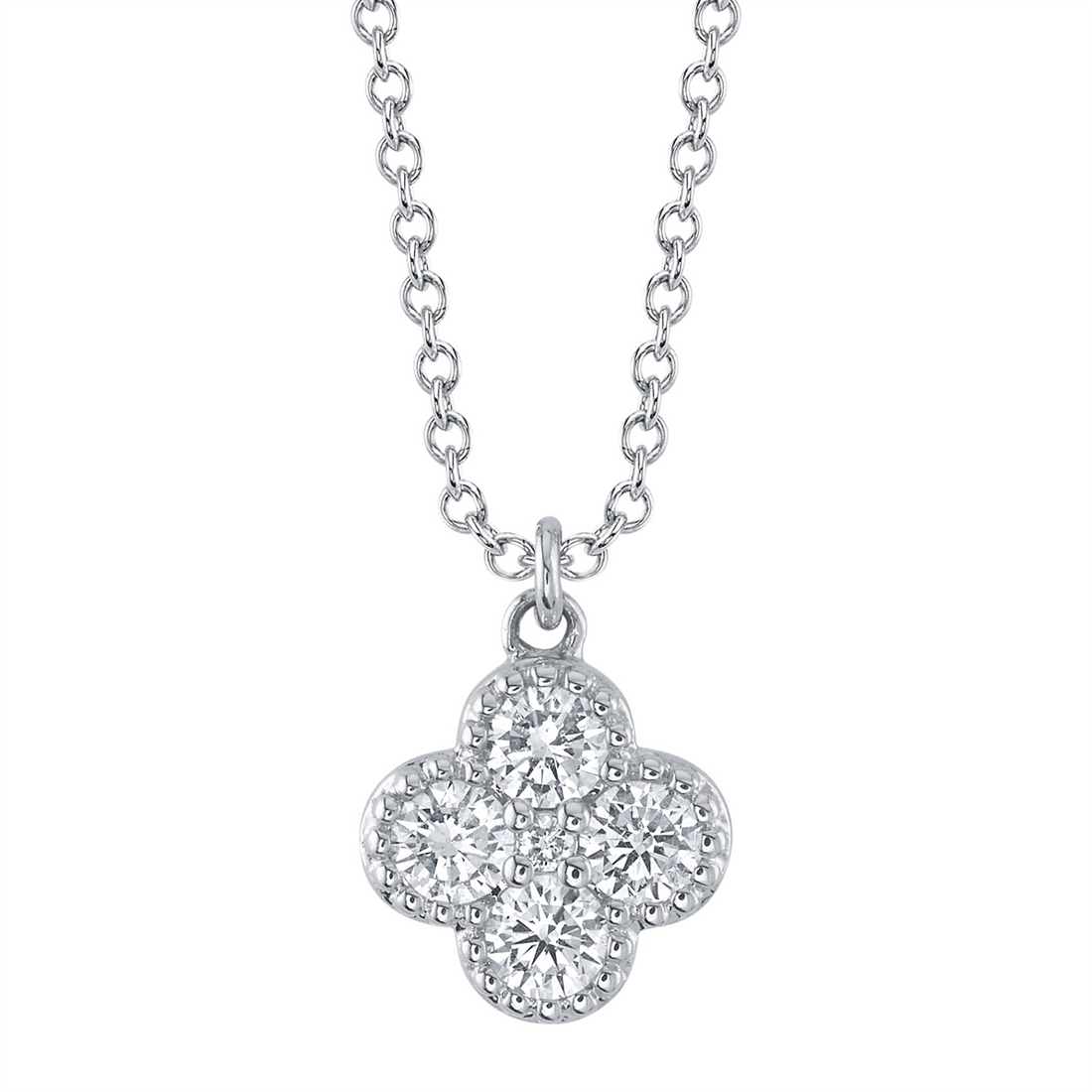 Necklaces Necklaces in White Gold containing Diamond 434435