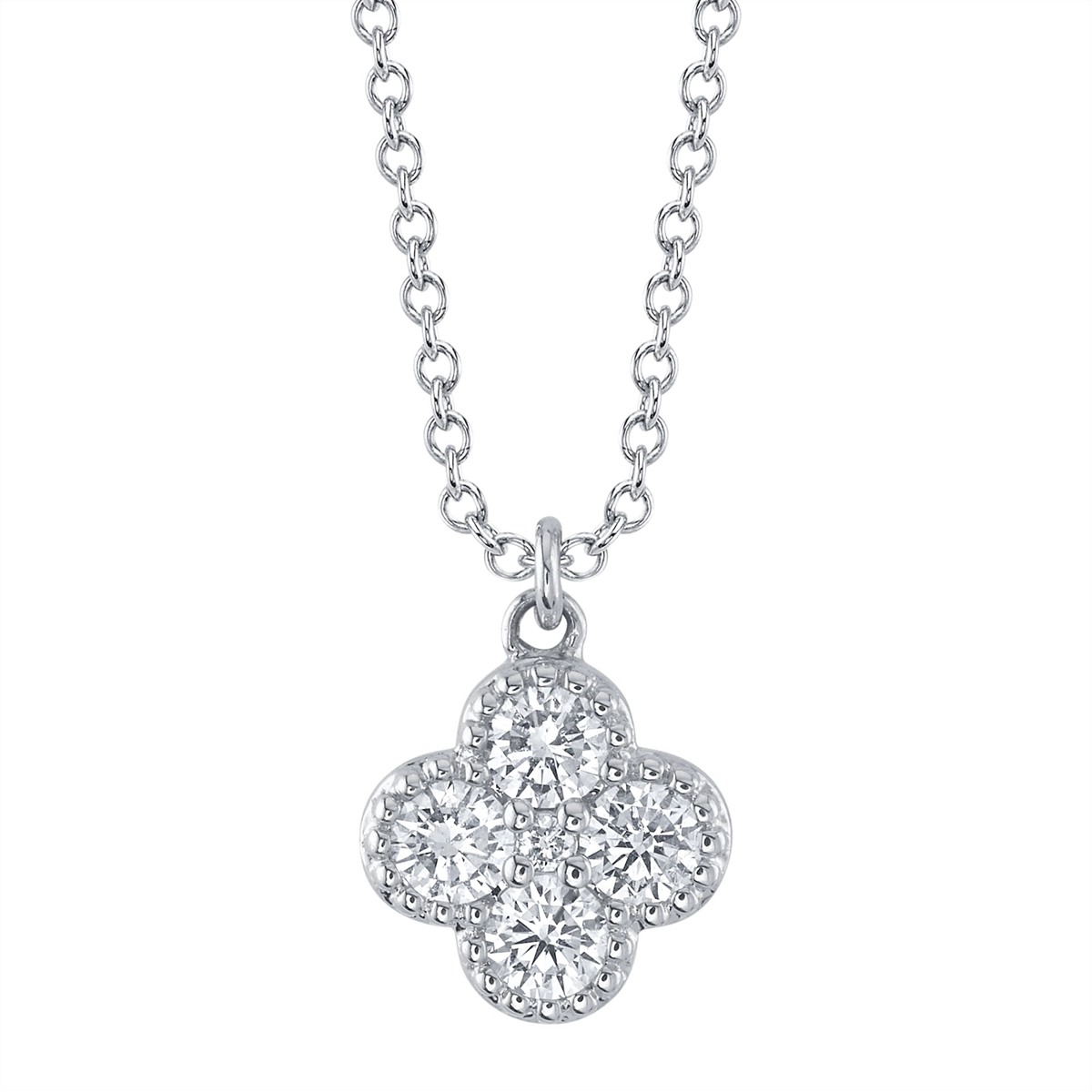 Necklaces Necklaces in White Gold containing Diamond 434435