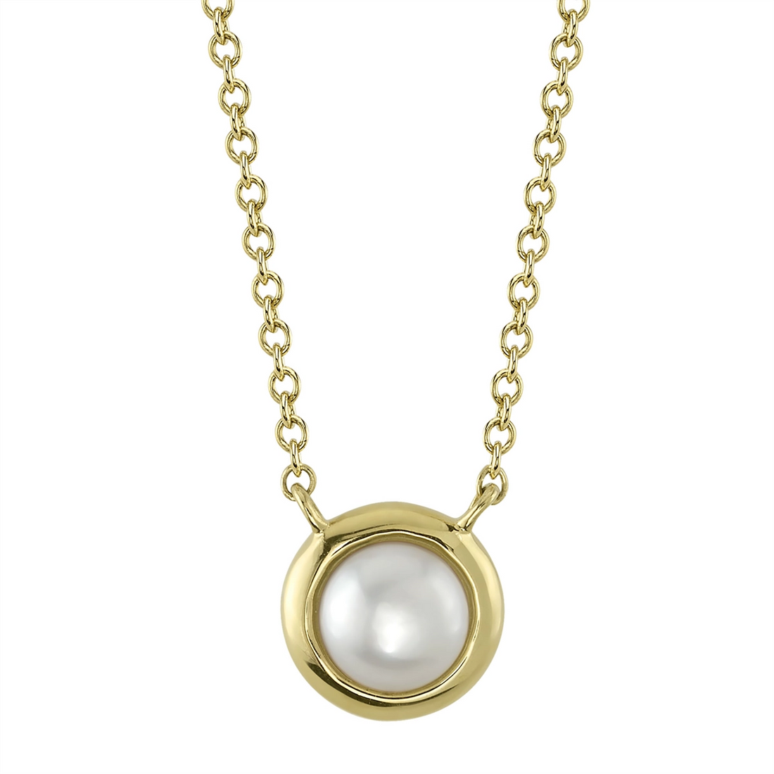 Necklaces Necklaces in Yellow Gold containing Pearl 434440