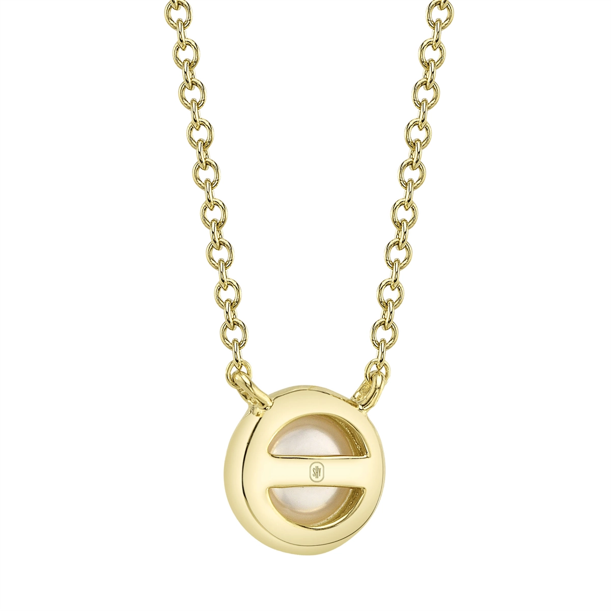 Necklaces Necklaces in Yellow Gold containing Pearl 434440