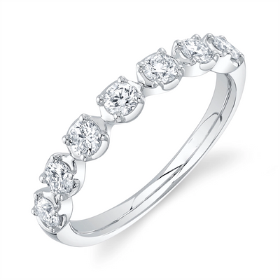 csv_image Wedding Bands Wedding Ring in White Gold containing Diamond 434444