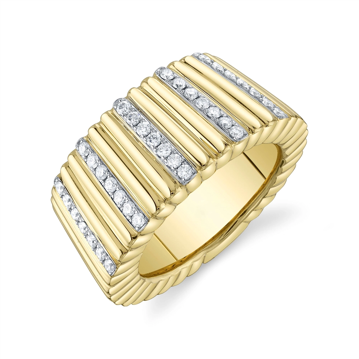 Rings Rings in Yellow Gold containing Diamond 434446
