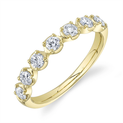csv_image Wedding Bands Wedding Ring in Yellow Gold containing Diamond 434451