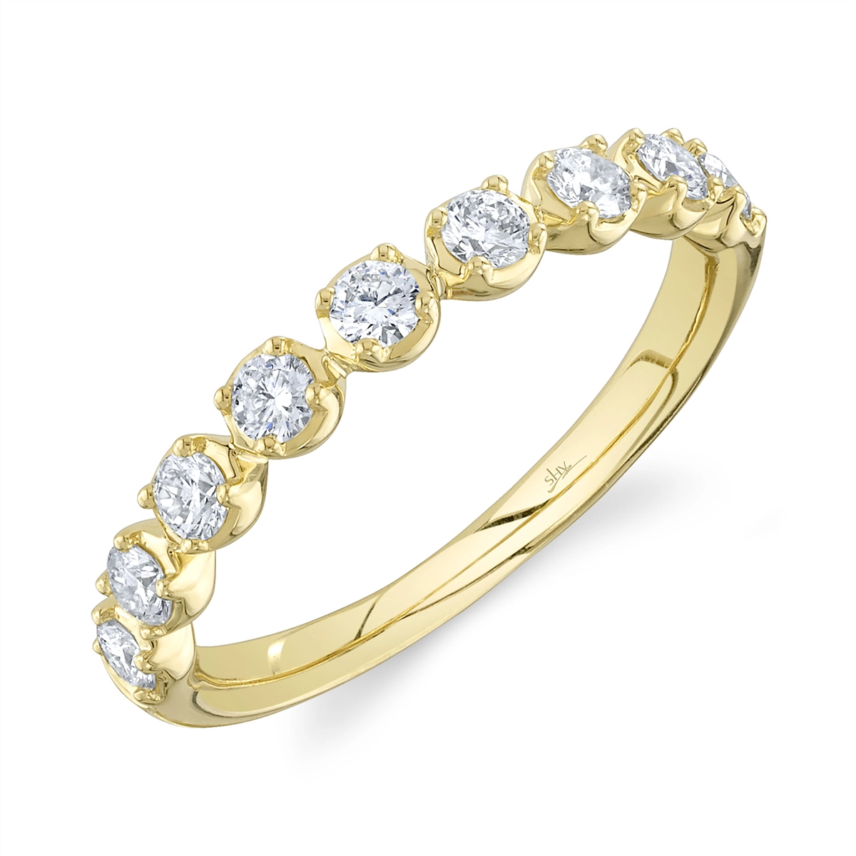 Wedding Bands Wedding Rings in Yellow Gold containing Diamond 434453