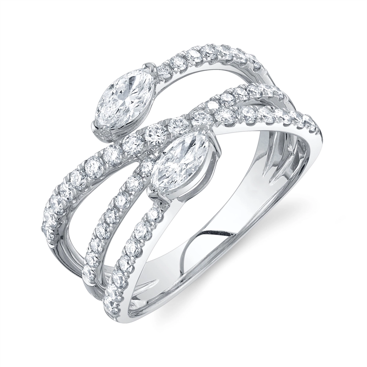 Rings Rings in White Gold containing Diamond 434494