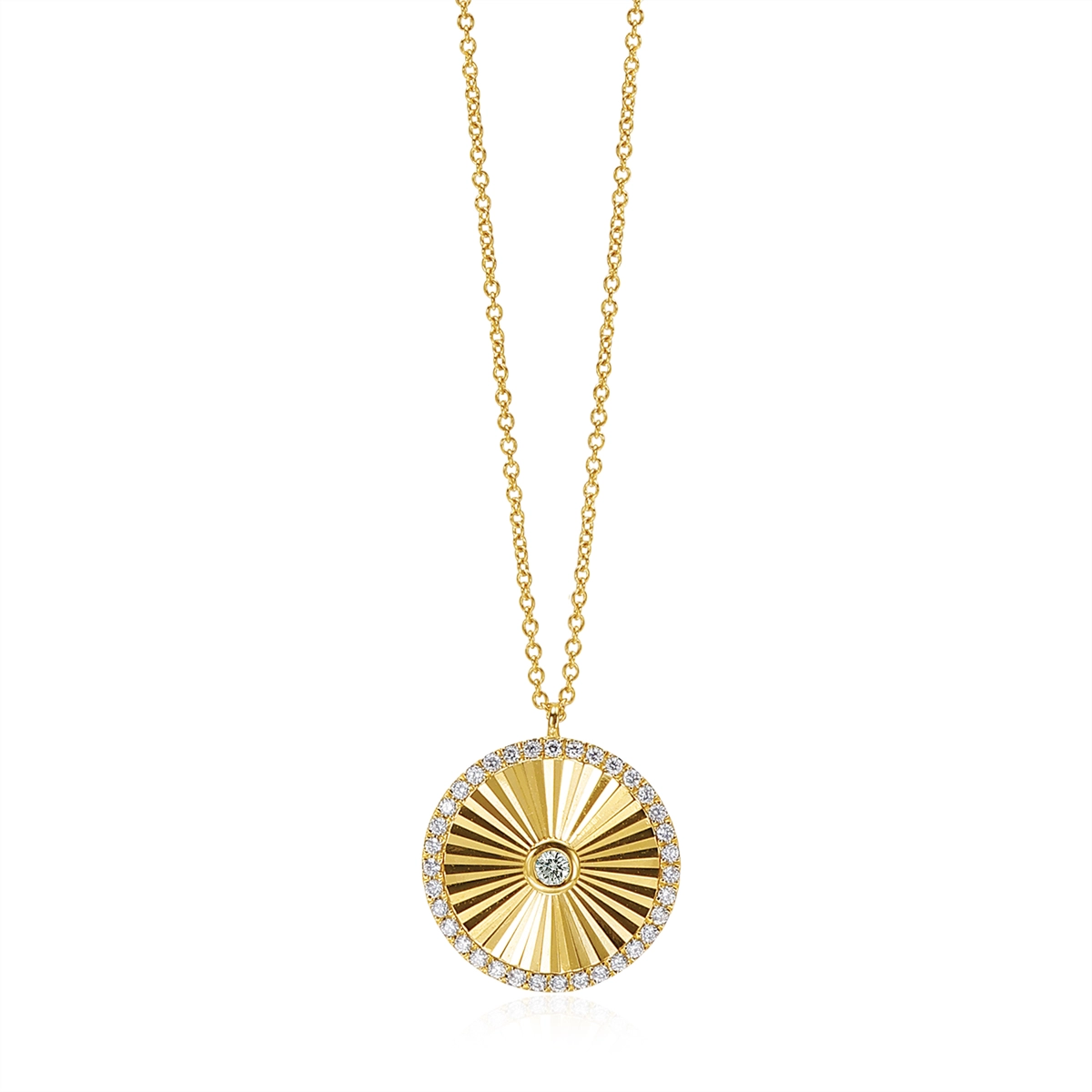 Necklaces Necklaces in Yellow Gold containing Diamond 434498