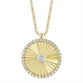 Necklaces Necklaces in Yellow Gold containing Diamond 434498
