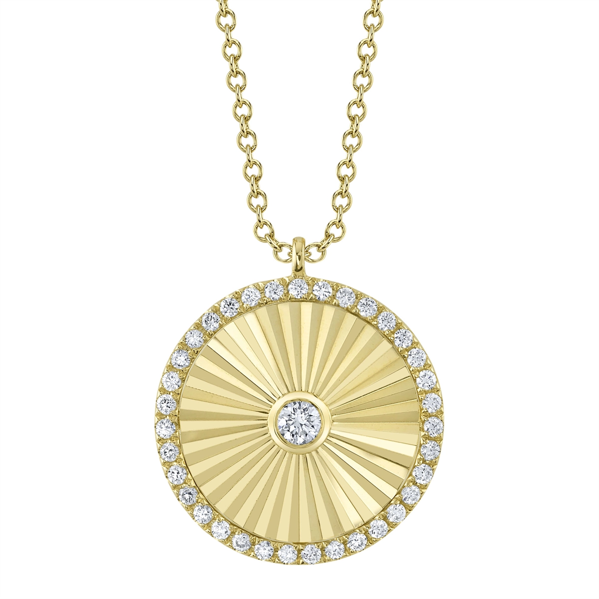 Necklaces Necklaces in Yellow Gold containing Diamond 434498