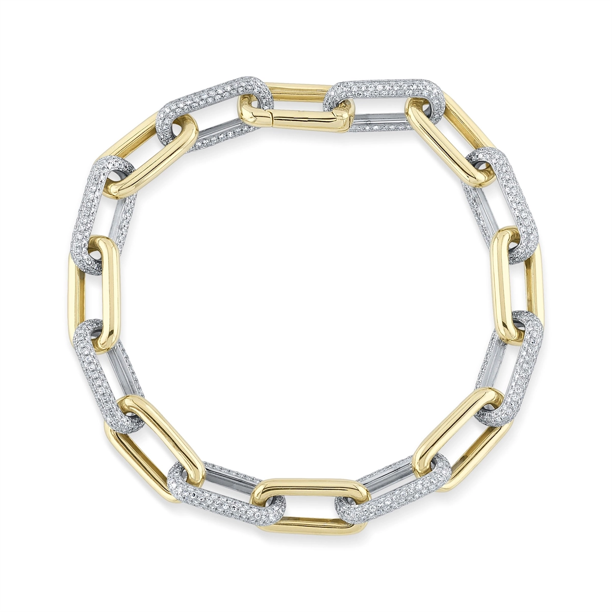Bracelets Bracelets in Mixed Metals containing Diamond 434504