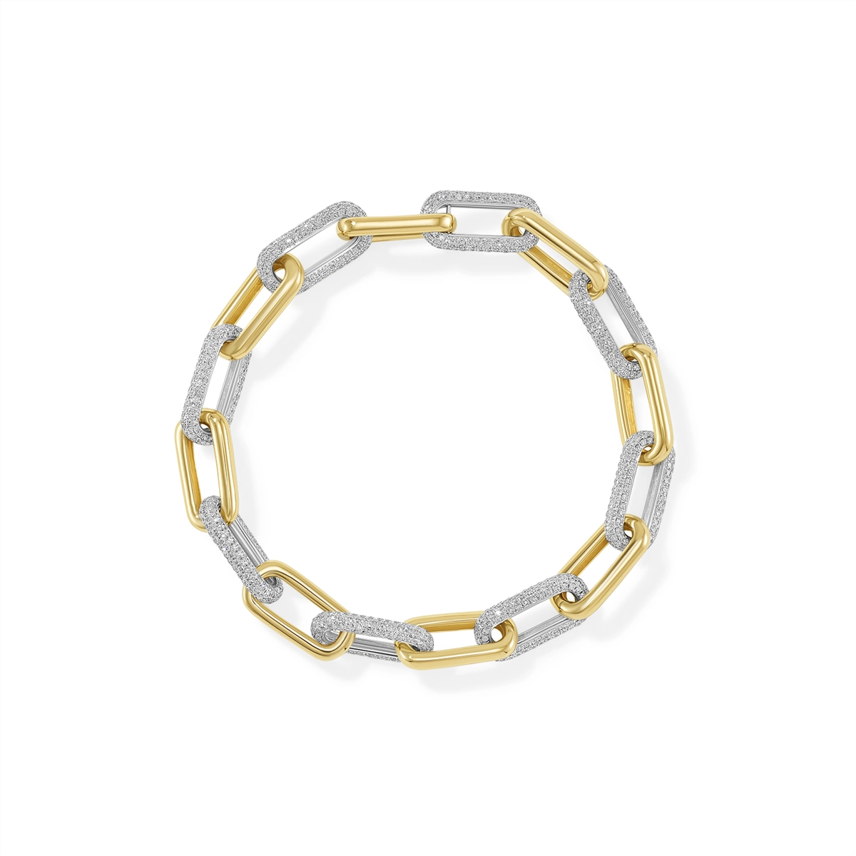 Bracelets Bracelets in Mixed Metals containing Diamond SC55024960