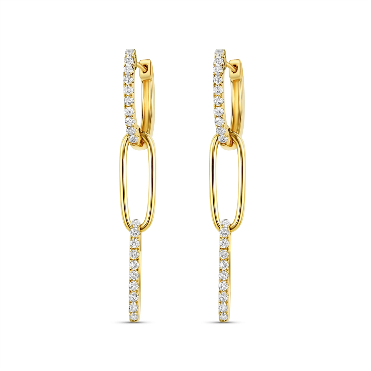 Earrings Earrings in Yellow Gold containing Diamond 434580