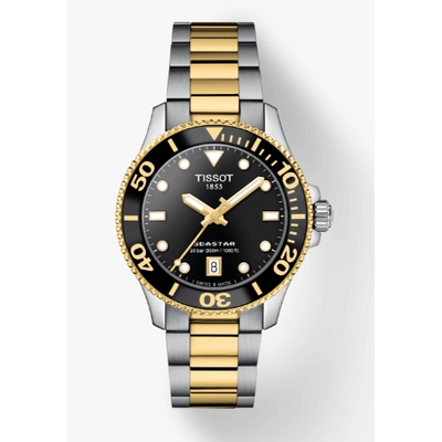 Tissot watch in Mixed Metals T1202102205100