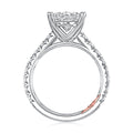 A. Jaffe Engagement Rings in White Gold containing Diamond MECOV3031L/473B