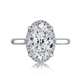 A. Jaffe Engagement Rings in White Gold containing Diamond MECOV2015L/425B