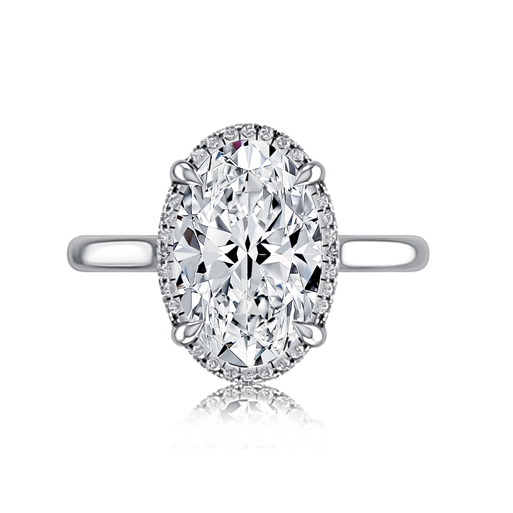 A. Jaffe Engagement Rings in White Gold containing Diamond MECOV2015L/425B