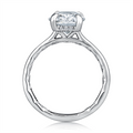A. Jaffe Engagement Rings in White Gold containing Diamond MECOV3030Q/308