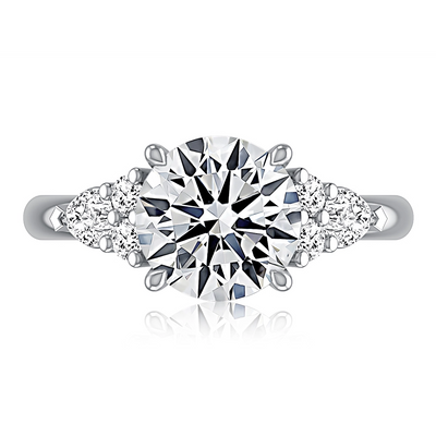 csv_image A. Jaffe Engagement Ring in White Gold containing Diamond MECRD3034L/338