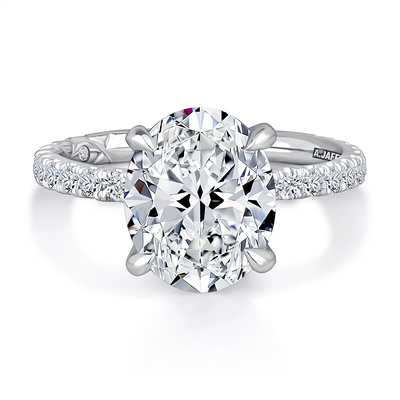 csv_image A. Jaffe Engagement Ring in White Gold containing Diamond MECOV3026L/471