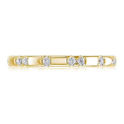 A. Jaffe Wedding Rings in Yellow Gold containing Diamond WRC1586L/16
