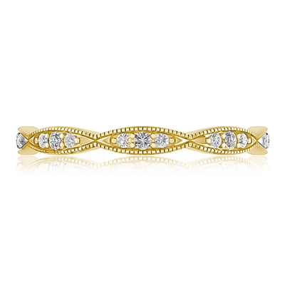 A. Jaffe Wedding Rings in Yellow Gold containing Diamond WRC1592E/23