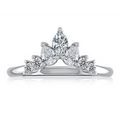 A. Jaffe Wedding Rings in White Gold containing Diamond WRC1604L/49-W