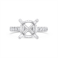 Engagement Collections Engagement Rings in White Gold containing Diamond 434778