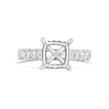 Engagement Collections Engagement Rings in White Gold containing Diamond 434782