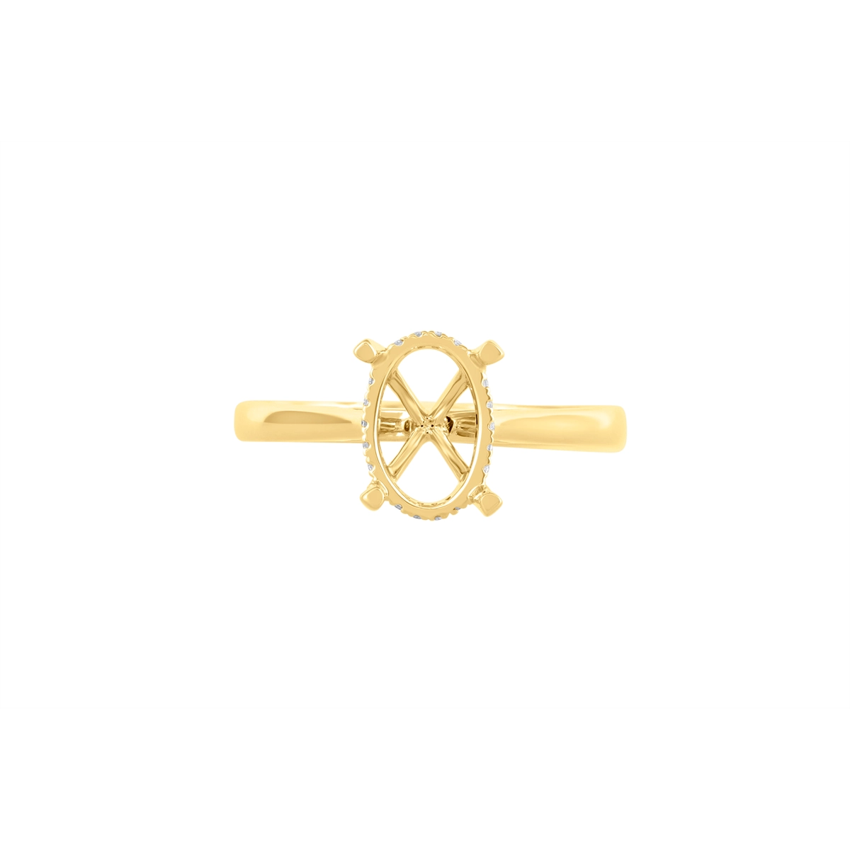 Engagement Collections Engagement Rings in Yellow Gold containing Diamond 434783