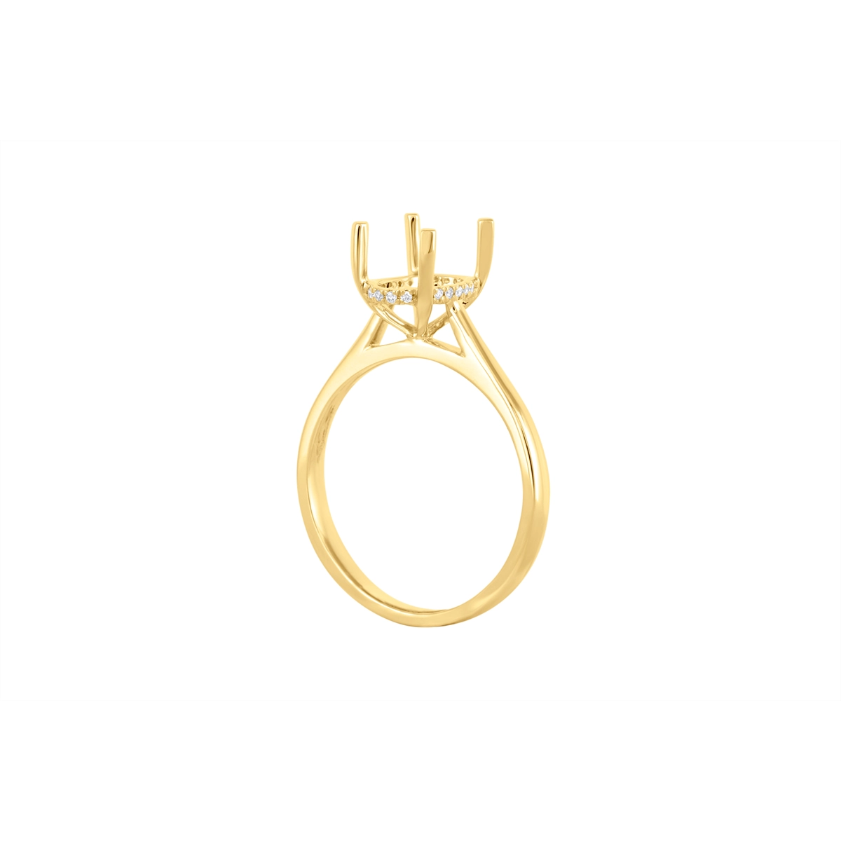 Engagement Collections Engagement Rings in Yellow Gold containing Diamond 434783