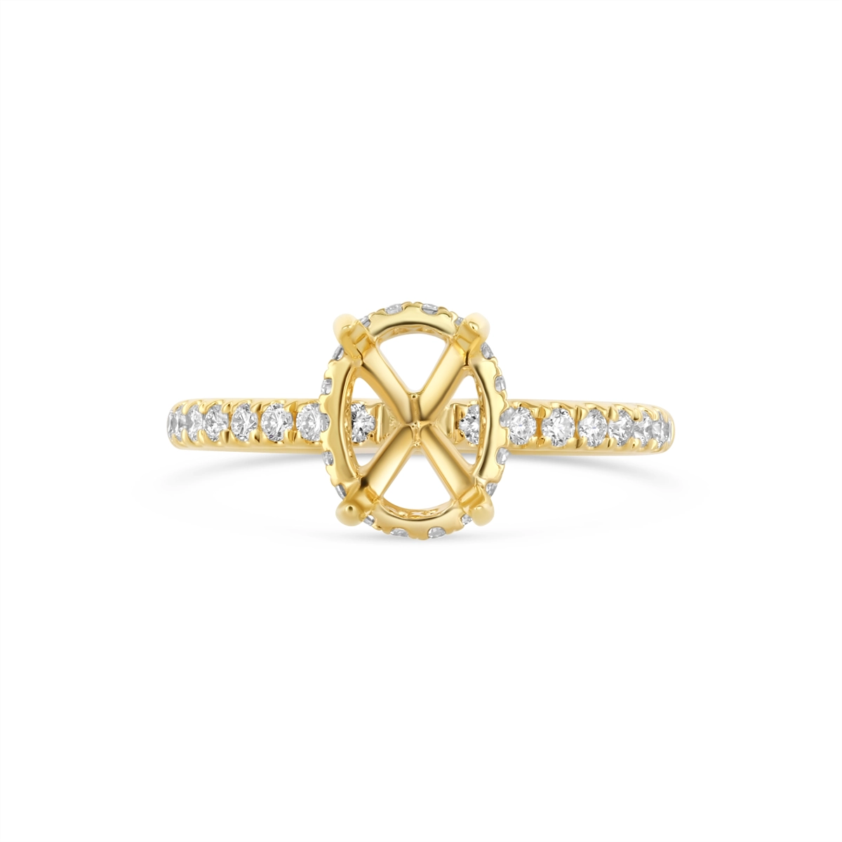 Engagement Collections Engagement Rings in Yellow Gold containing Diamond 434784
