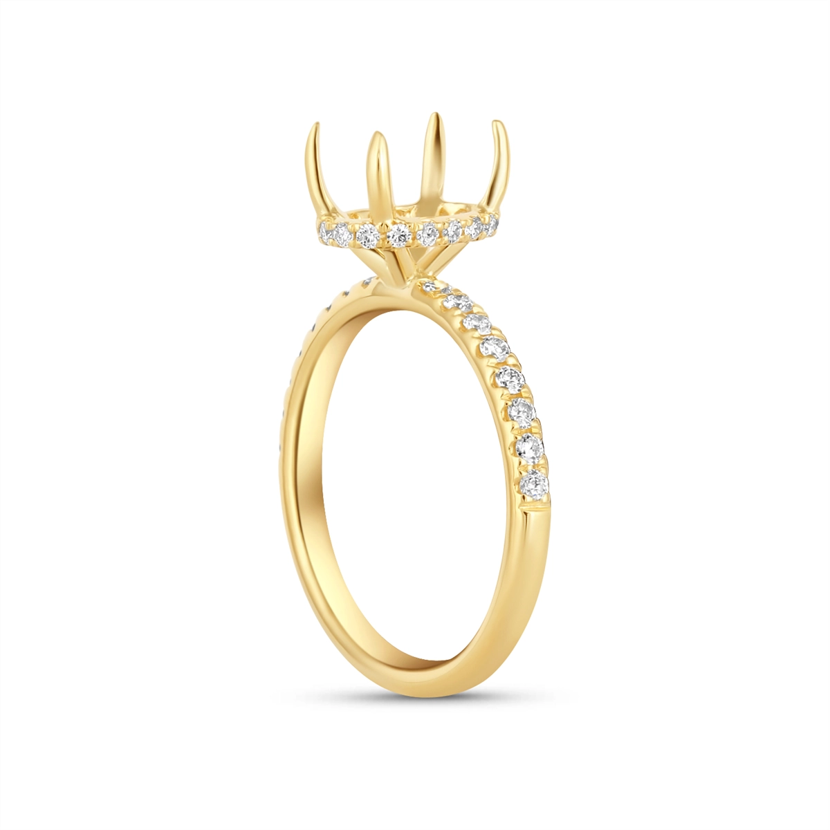 Engagement Collections Engagement Rings in Yellow Gold containing Diamond 434784