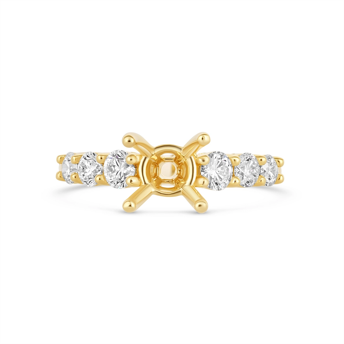 Engagement Collections Engagement Rings in Yellow Gold containing Diamond 434791