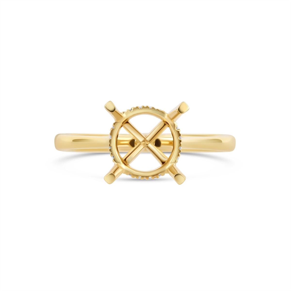 Engagement Collections Engagement Rings in Yellow Gold containing Diamond 434792