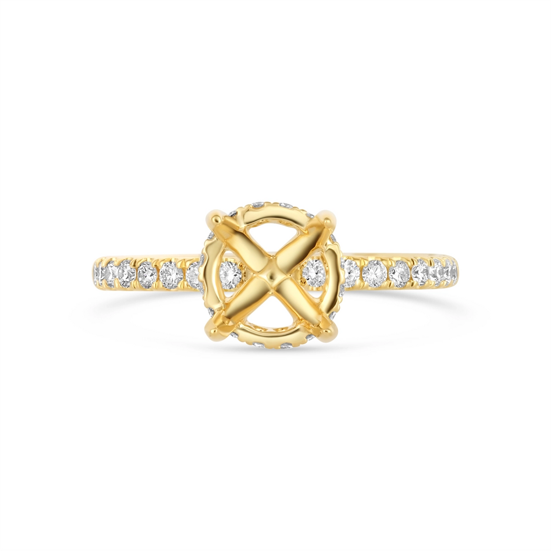 Engagement Collections Engagement Rings in Yellow Gold containing Diamond 434794