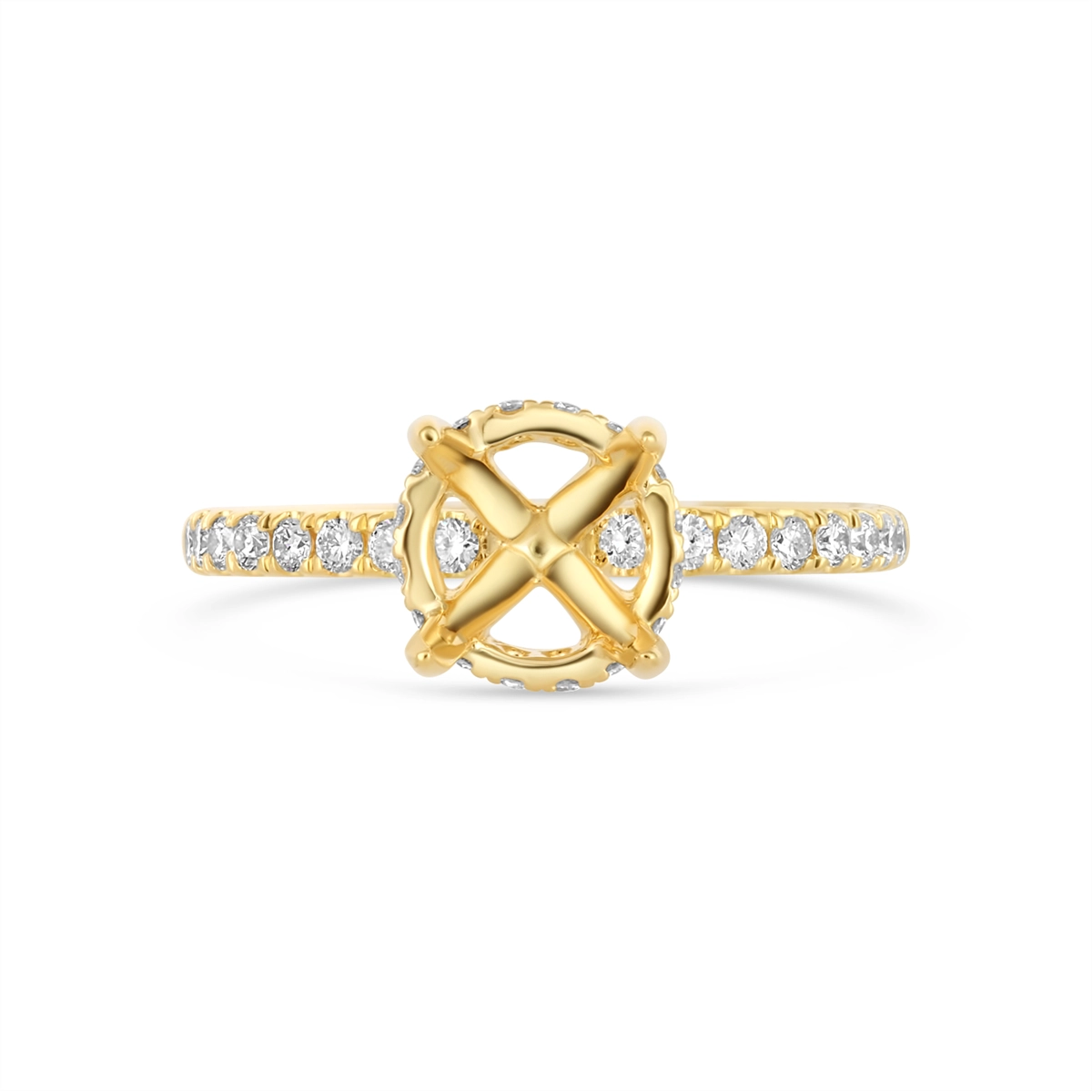 Engagement Collections Engagement Rings in Yellow Gold containing Diamond 434794