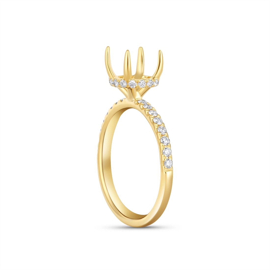 Engagement Collections Engagement Rings in Yellow Gold containing Diamond 434794