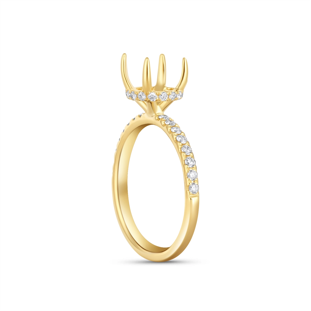 Engagement Collections Engagement Rings in Yellow Gold containing Diamond 434794