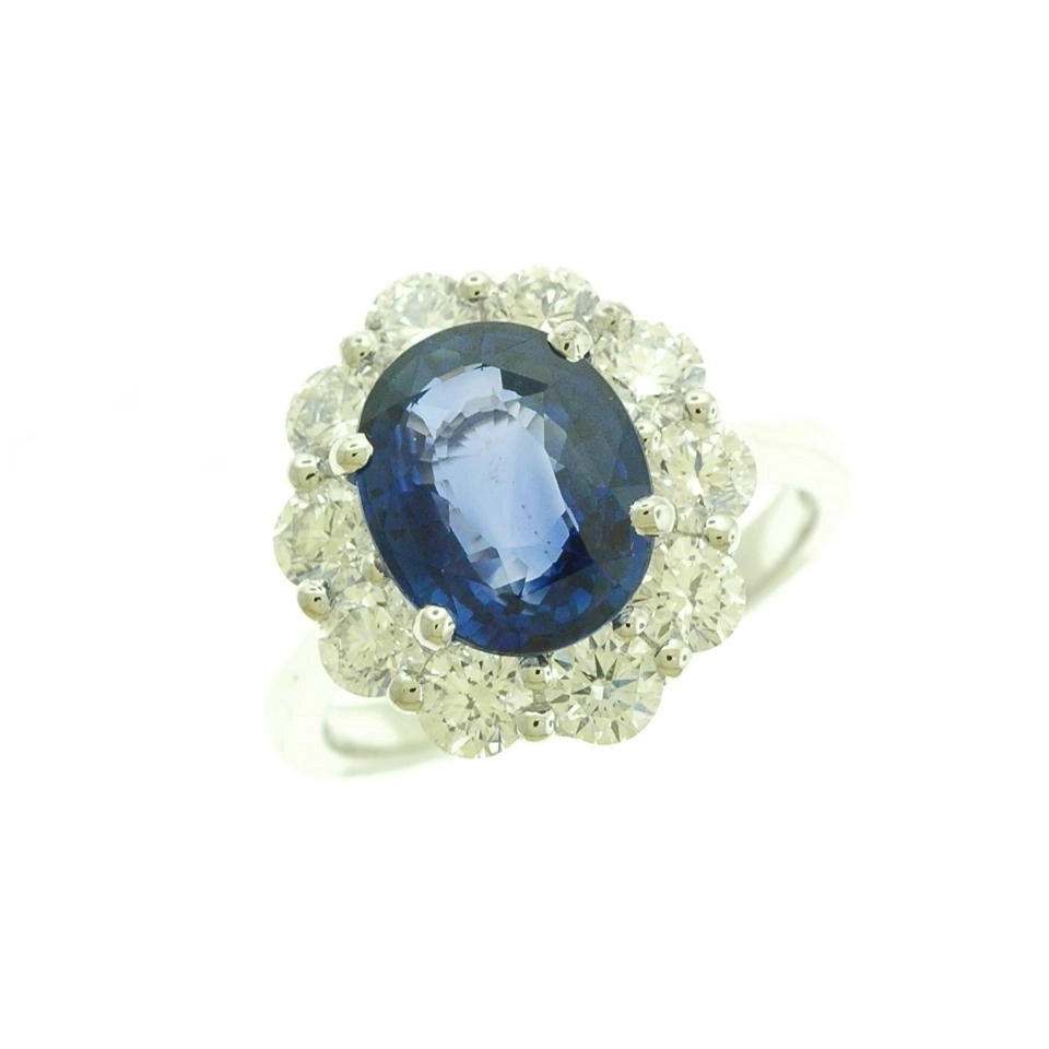 Rings Rings in White Gold containing Multi-gemstone, Diamond, Sapphire 434821