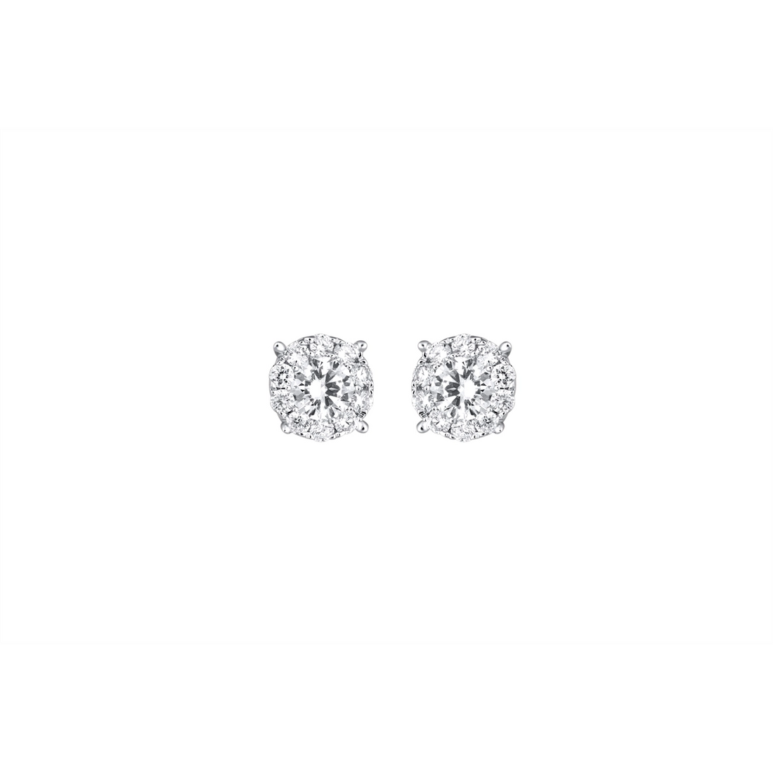 Earrings Earrings in White Gold containing Diamond 434830
