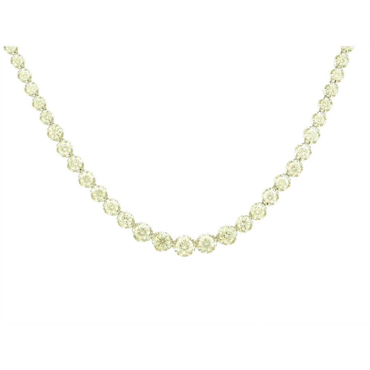 Necklaces Necklaces in White Gold containing Diamond 434842