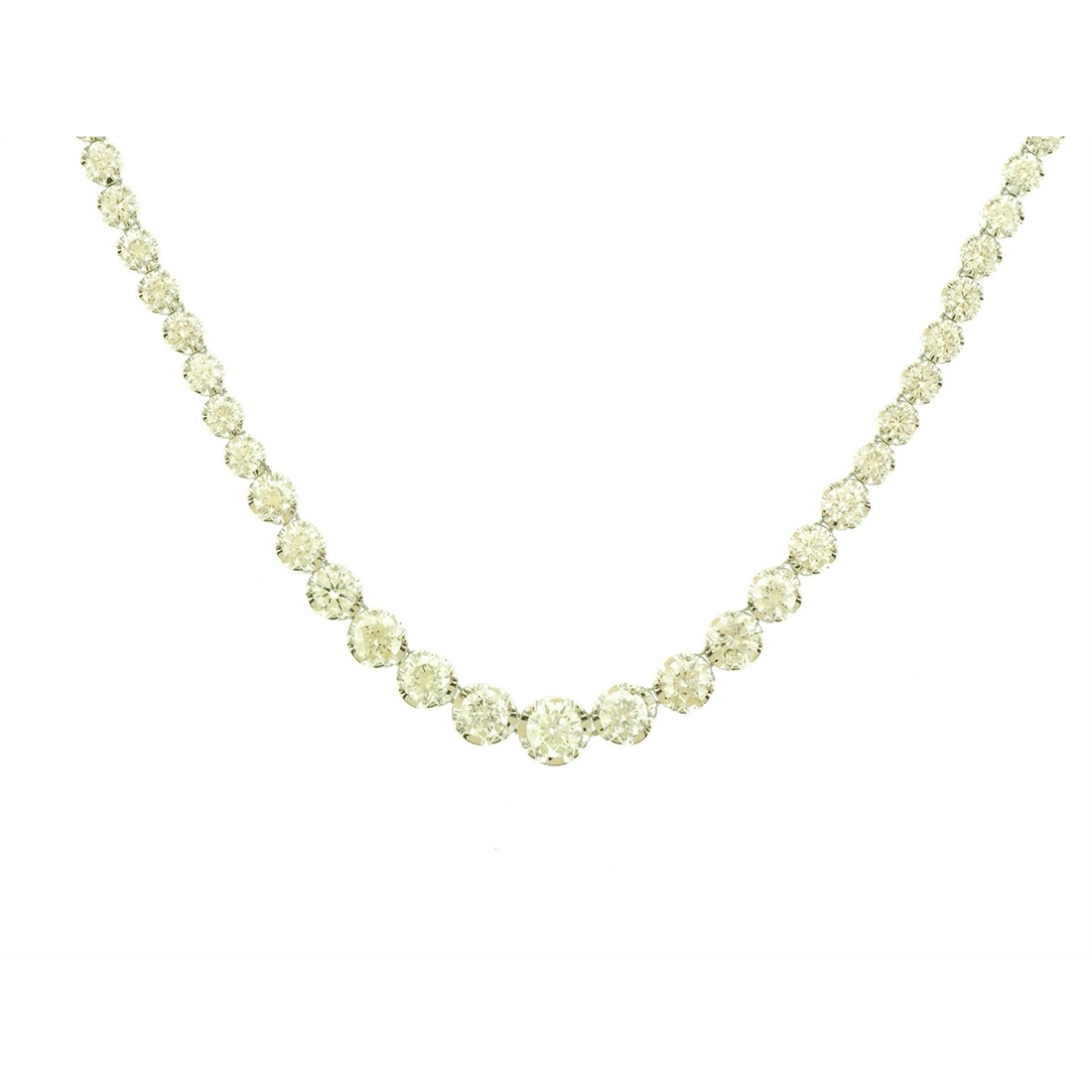 Necklaces Necklaces in White Gold containing Diamond 434843