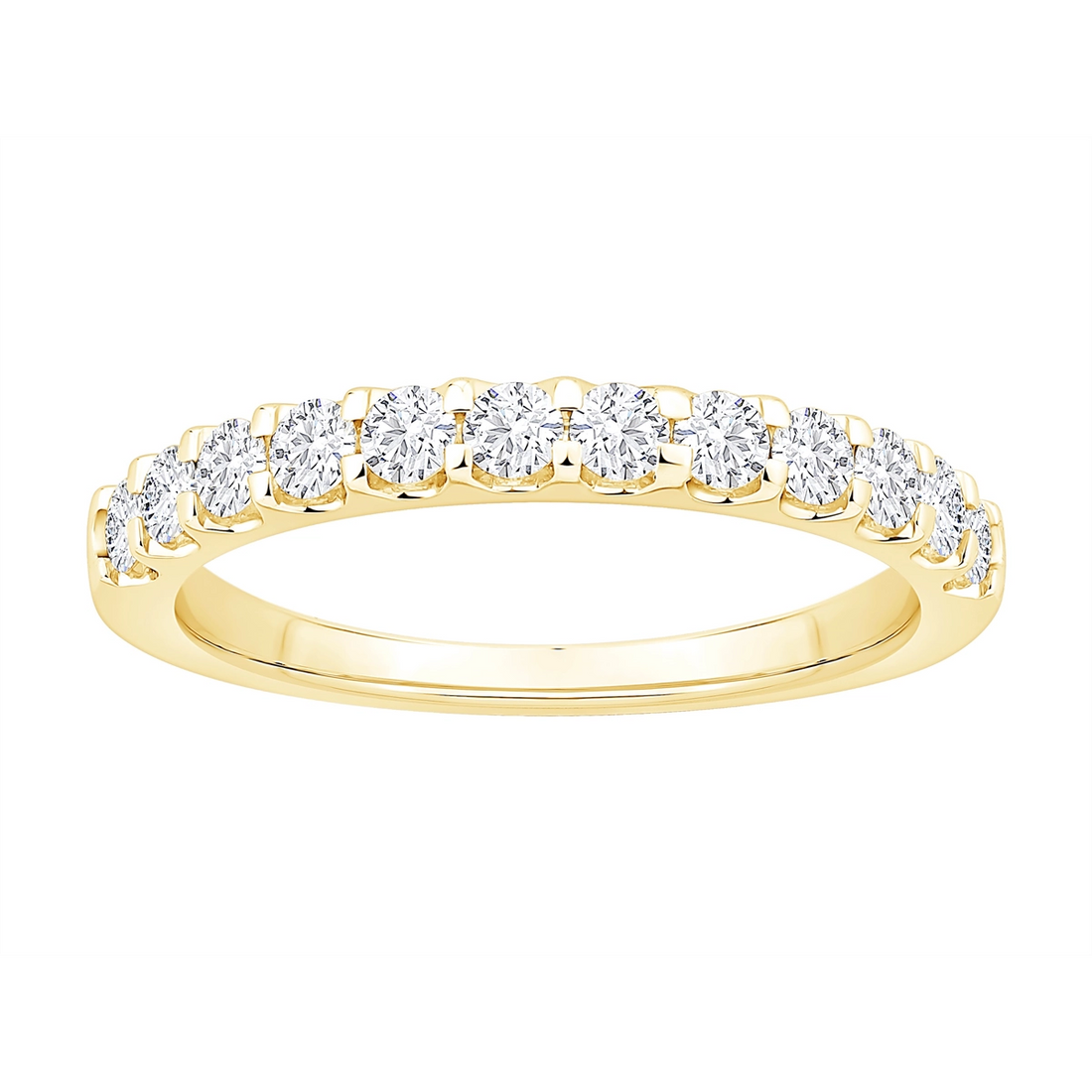 Wedding Bands Wedding Rings in Yellow Gold containing Diamond 434879