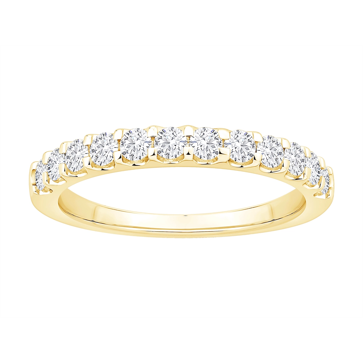 Wedding Bands Wedding Rings in Yellow Gold containing Diamond 434879