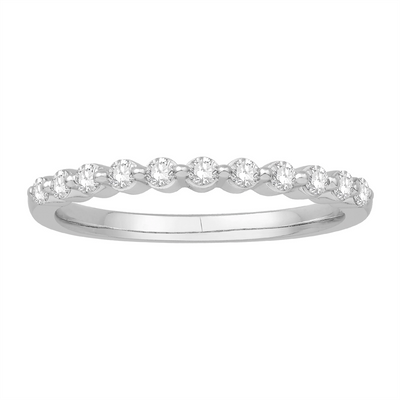 csv_image Wedding Bands Wedding Ring in White Gold containing Diamond 434880