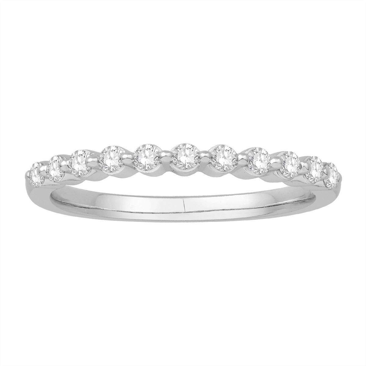 Wedding Bands Wedding Rings in White Gold containing Diamond 434880