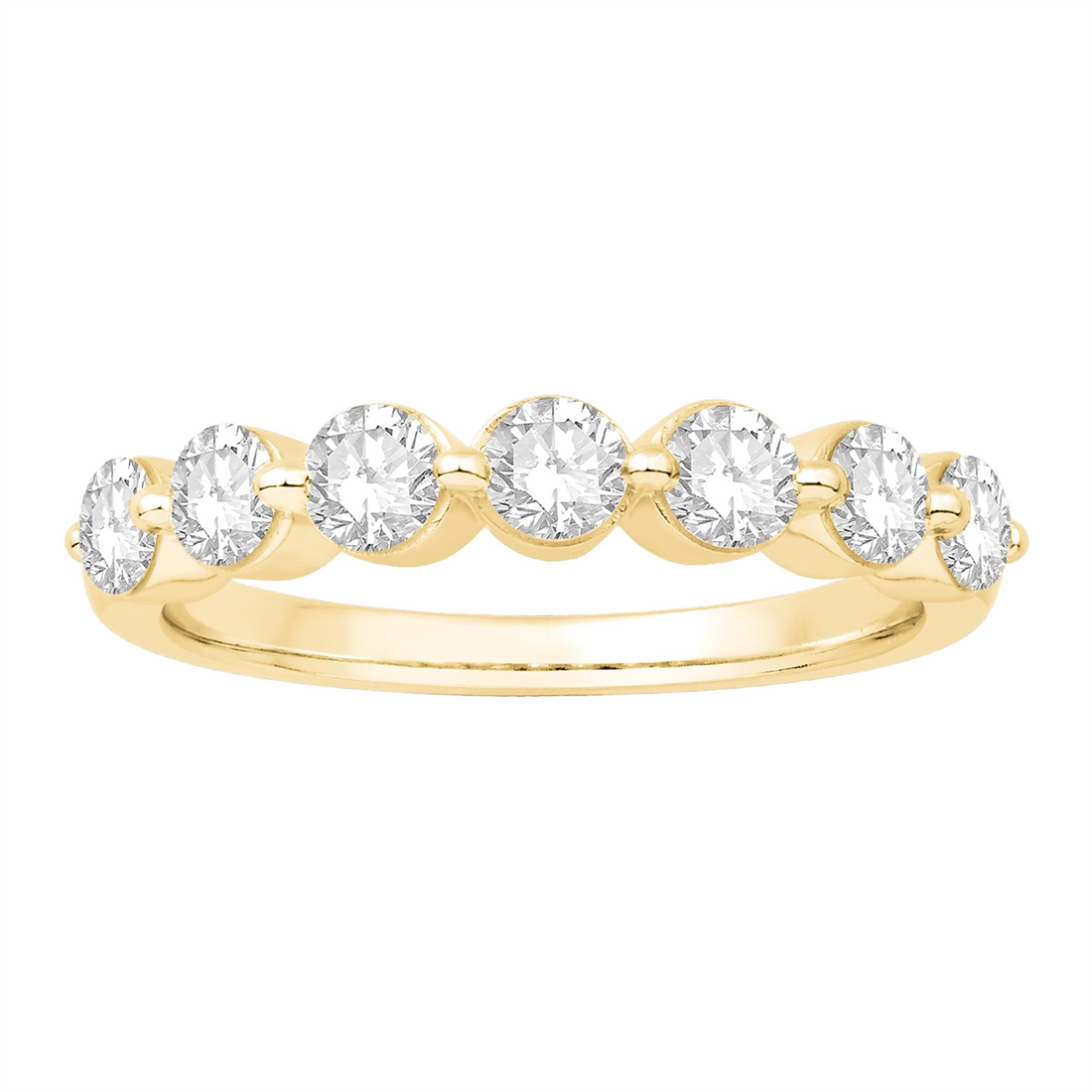 Wedding Bands Wedding Rings in Yellow Gold containing Diamond 434885