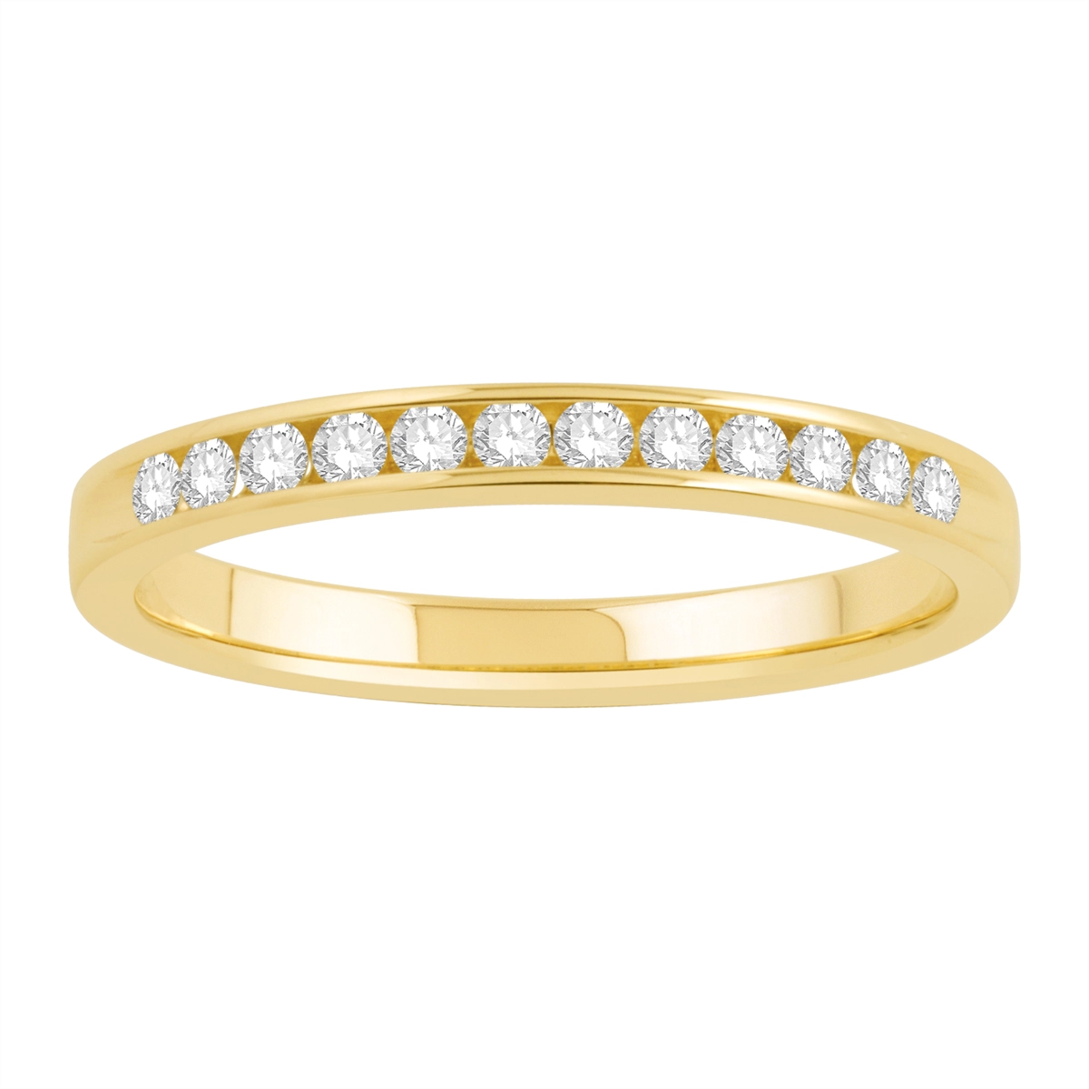 Wedding Bands Wedding Rings in Yellow Gold containing Diamond 434899