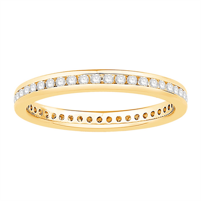 Wedding Bands Wedding Rings in Yellow Gold containing Diamond 434905